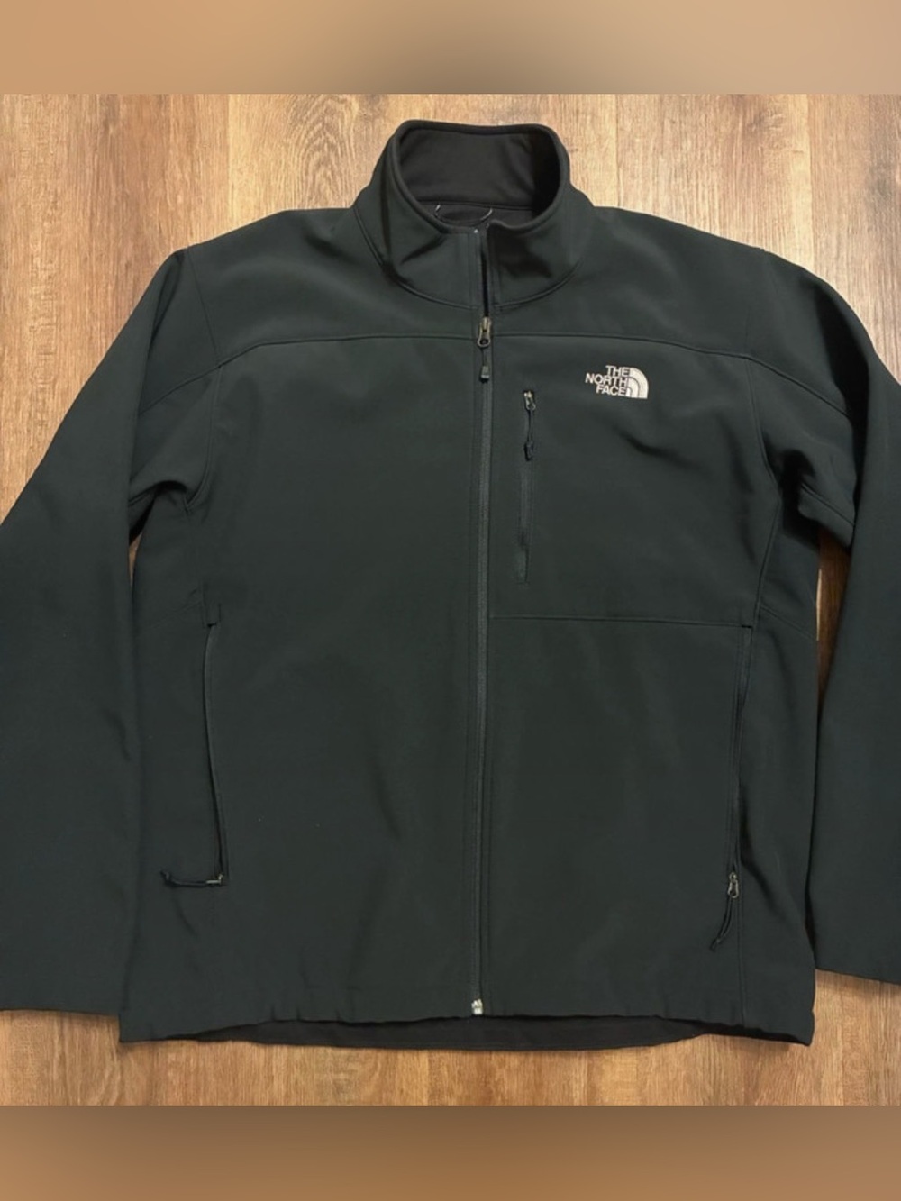 The North Face Black softshell jacket Men’s XL